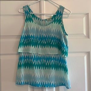 Annie Griffin silk top